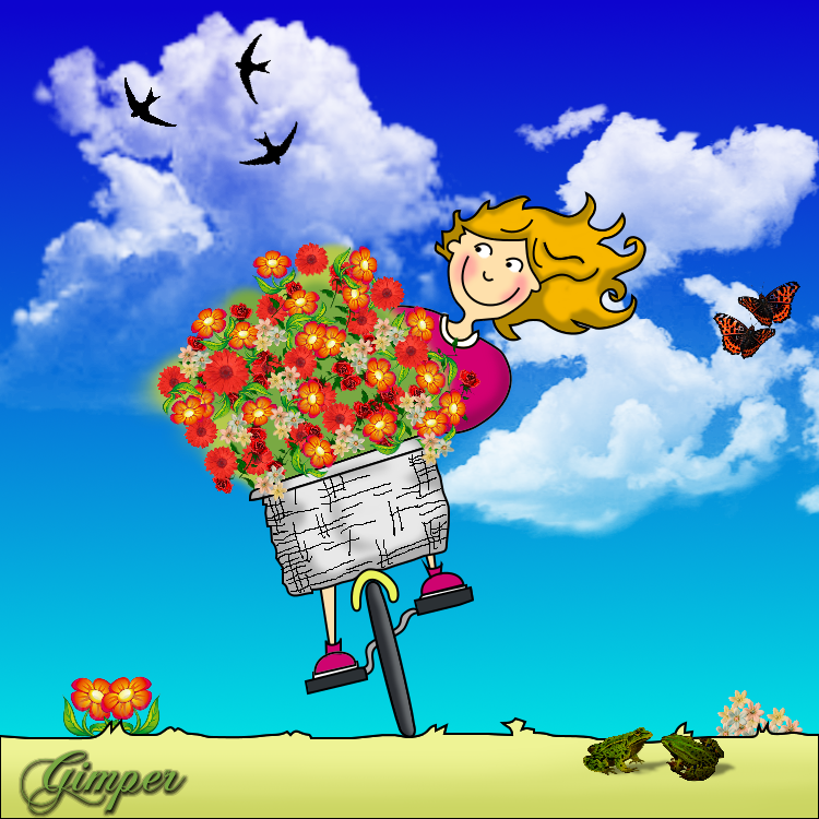 BLOEMENMEISJE